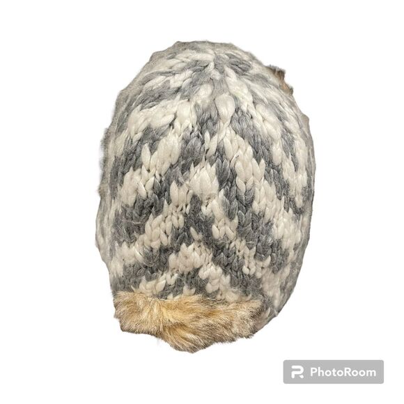 American Eagle Outfitters Trapper Hat Faux Fur AEO Winter OSFA - Picture 4 of 5